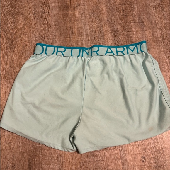 Light blue Under Armour running shorts - Picture 2 of 3
